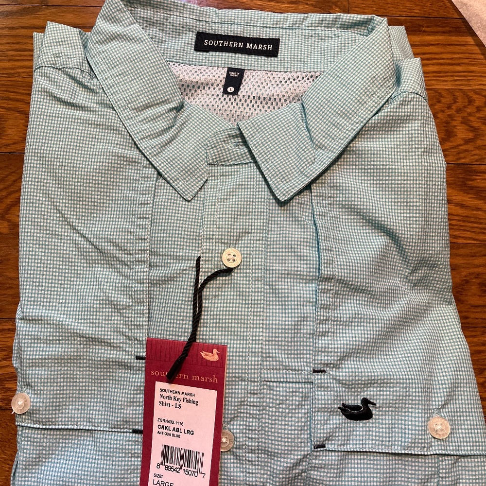 Southern Marsh North Key Fishing Shirt